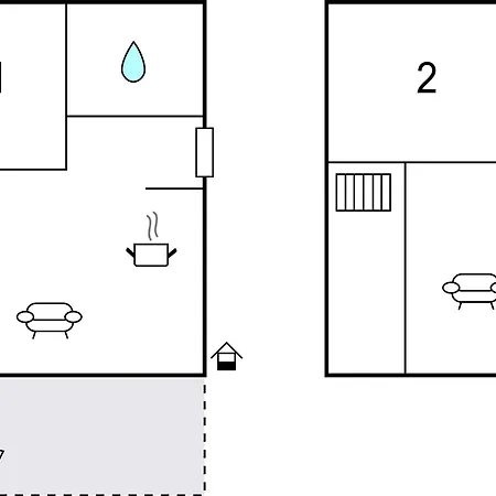 別荘 2 Bedroom In